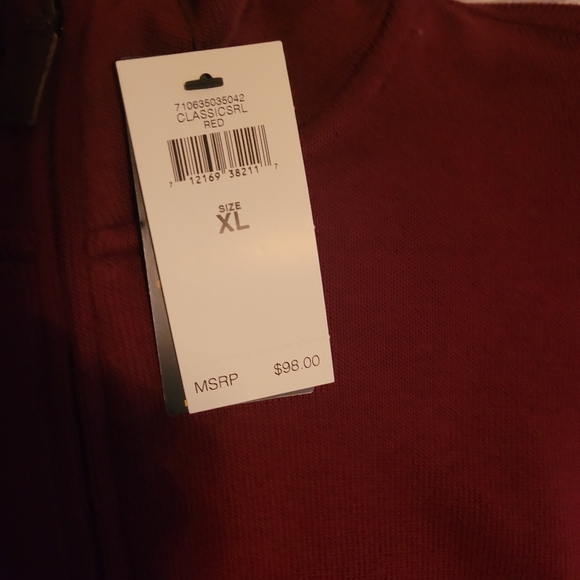 POLO RALPH LAUREN Men's Classic Estate-Rib Quarter-Zip Pullover Sweater Top XL - Picture 4 of 7